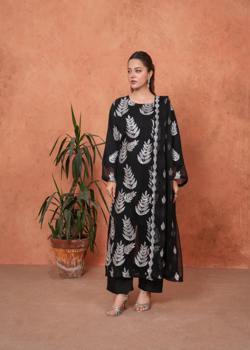 ZIRWAH BLACK 3PCS