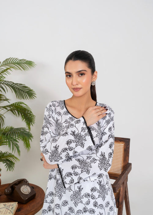 GULAAB WHITE 2PCS