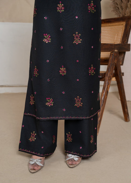 OLIVE EMBROIDERED 3PCS