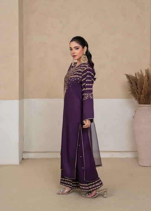 JAZMINE PURPLE 3PCS