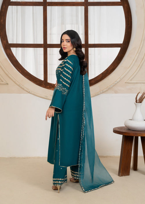 JAZMINE TEAL 3PCS
