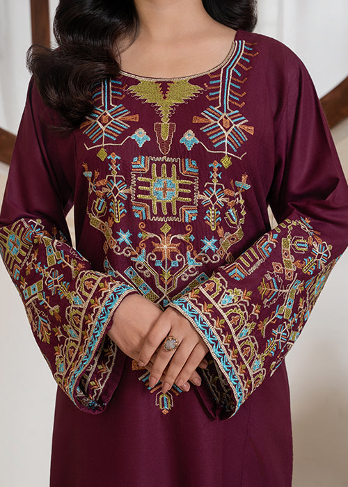 BEDFORD EMBROIDERED 2PCS